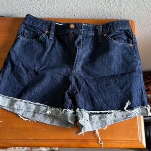 Vintage denim shorts